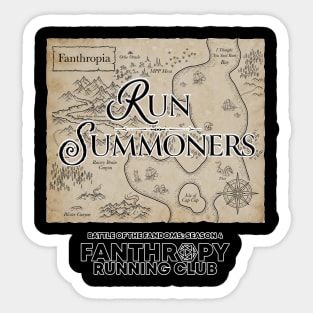 Run Summoners Sticker